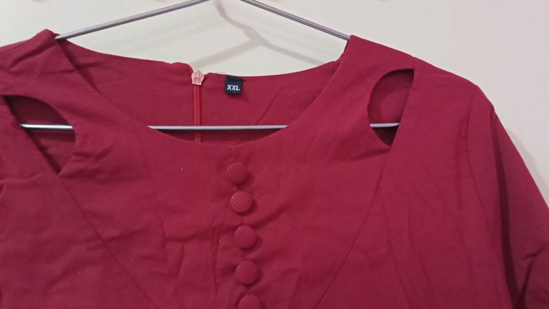 Maroon One Piece