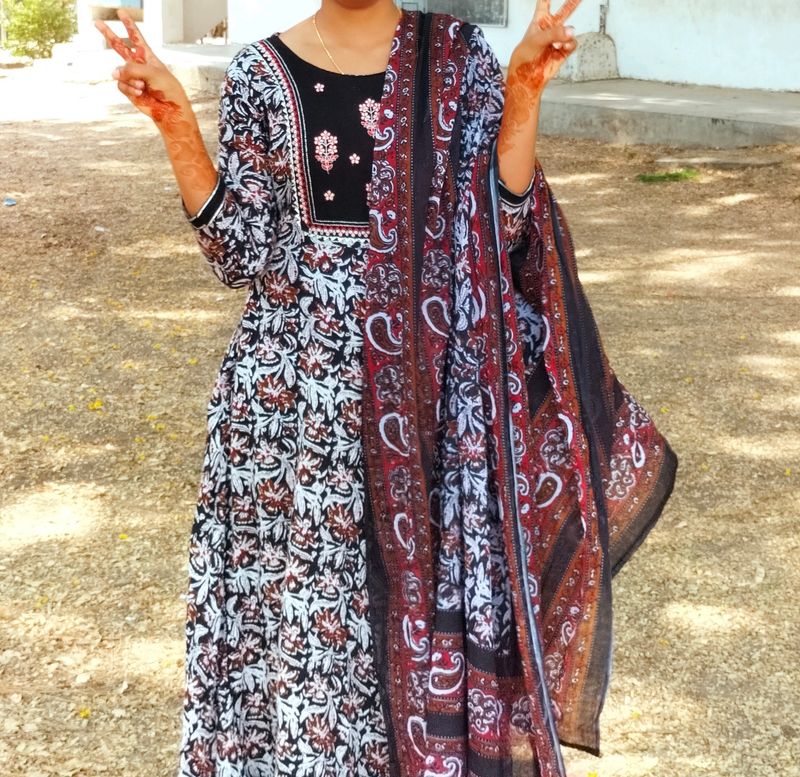 Kurti With Duppata😀