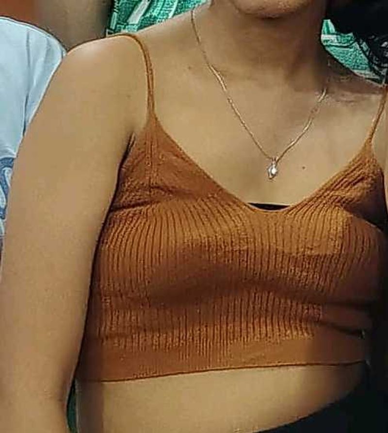 Ribbed Knit Crop Top