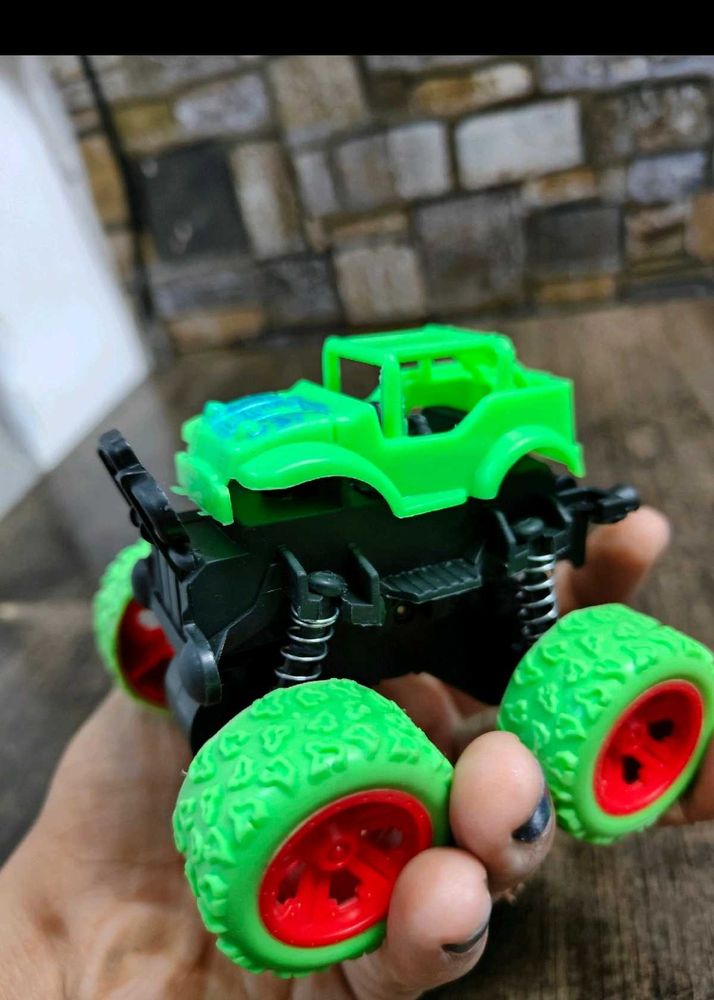 Combo Of Monster Truck And Scooter