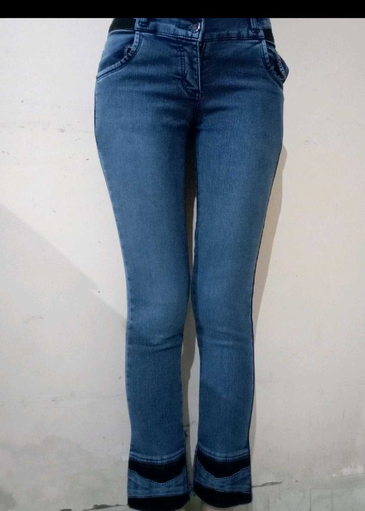 Stylish Blue Denim Jeans