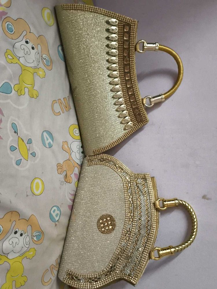 Embellished Clutch Set