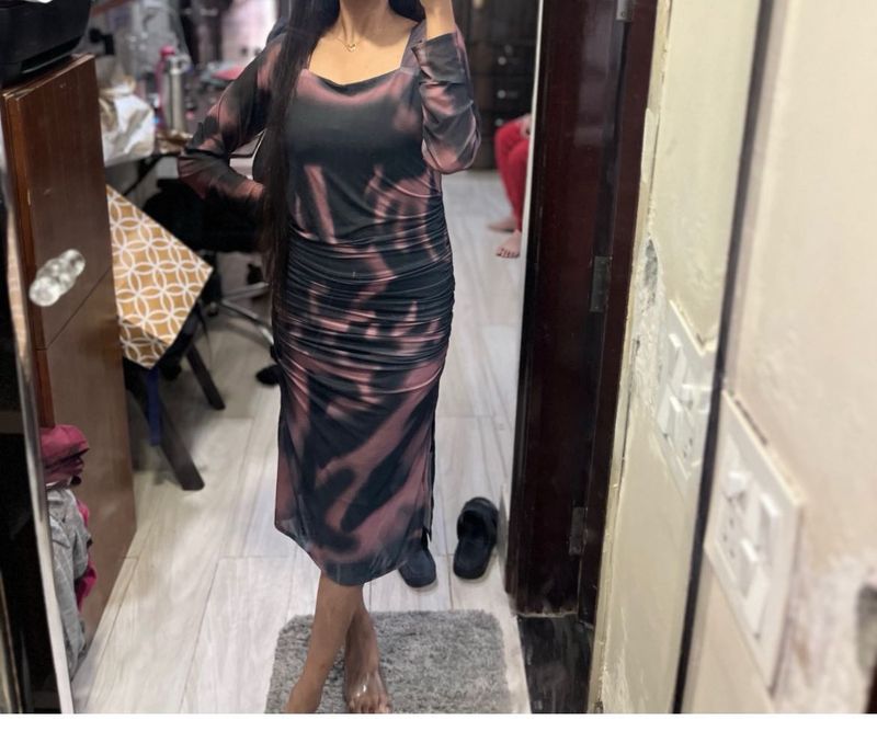 Mesh Bodycon Dress