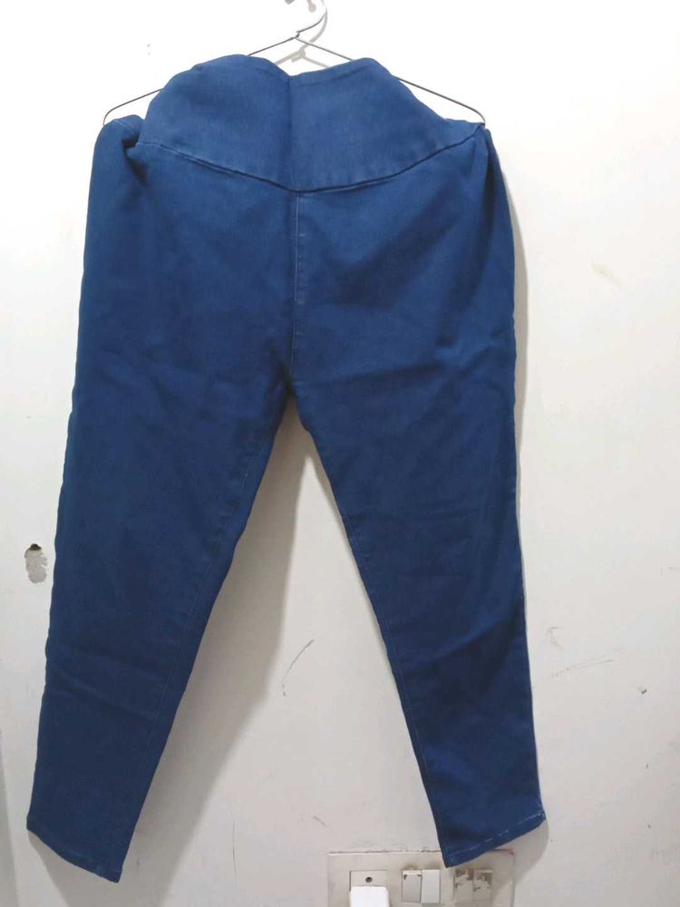 Blue Denim Jeggings