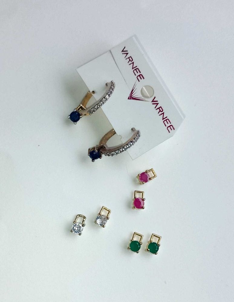 Multi Colour Earring Set