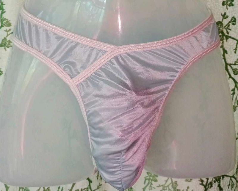 Mens Blue Light Silky  Brief.