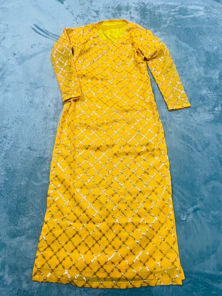 Yellow Kurti