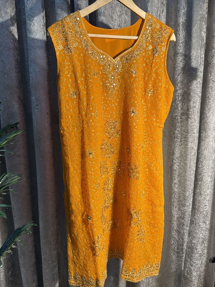 Ladies Party Wear Suit - 3 piece