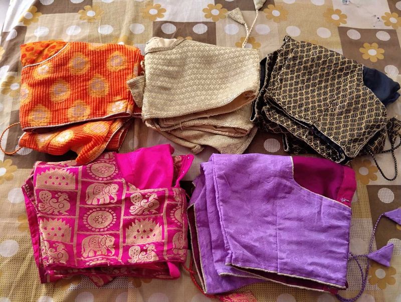 Ethnic Blouses - Set of 5