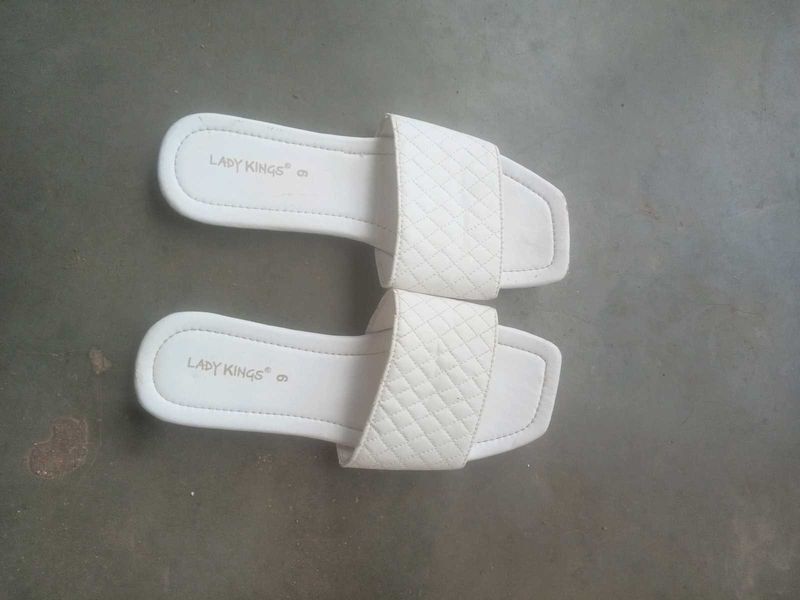 White Sandals