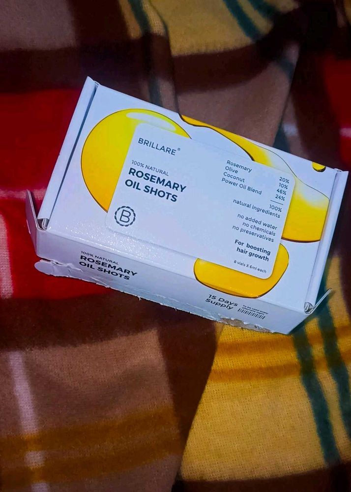 Brillare Rosemary Oil Shots - New