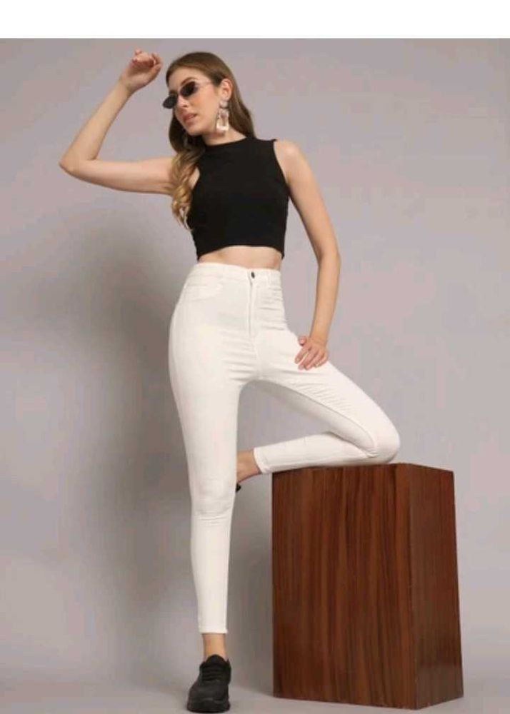 Stylish White Jeans