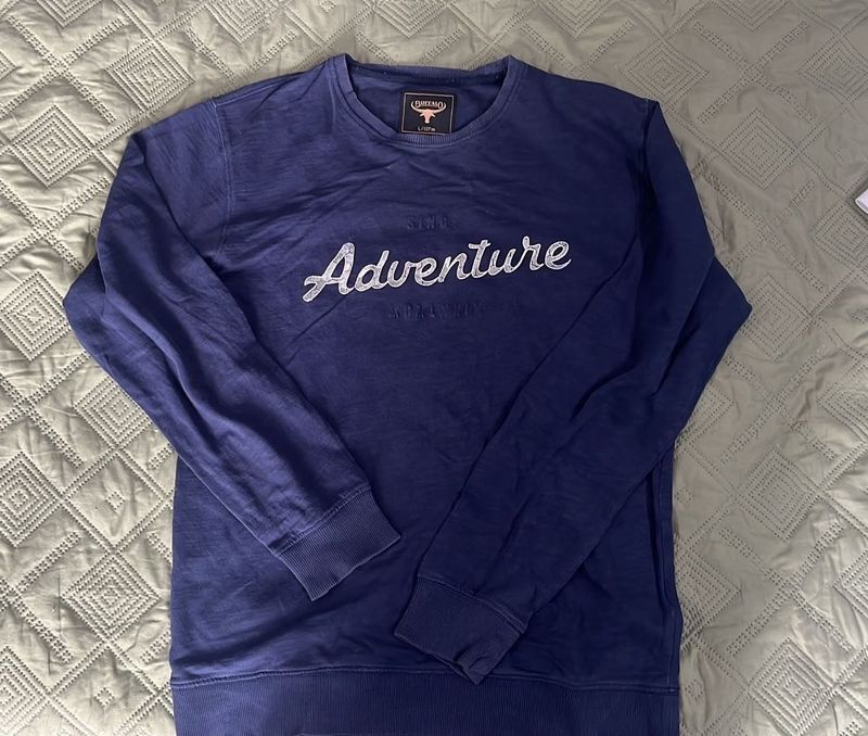 Lightweight Vintage Sweatshirt / Full Sleeve