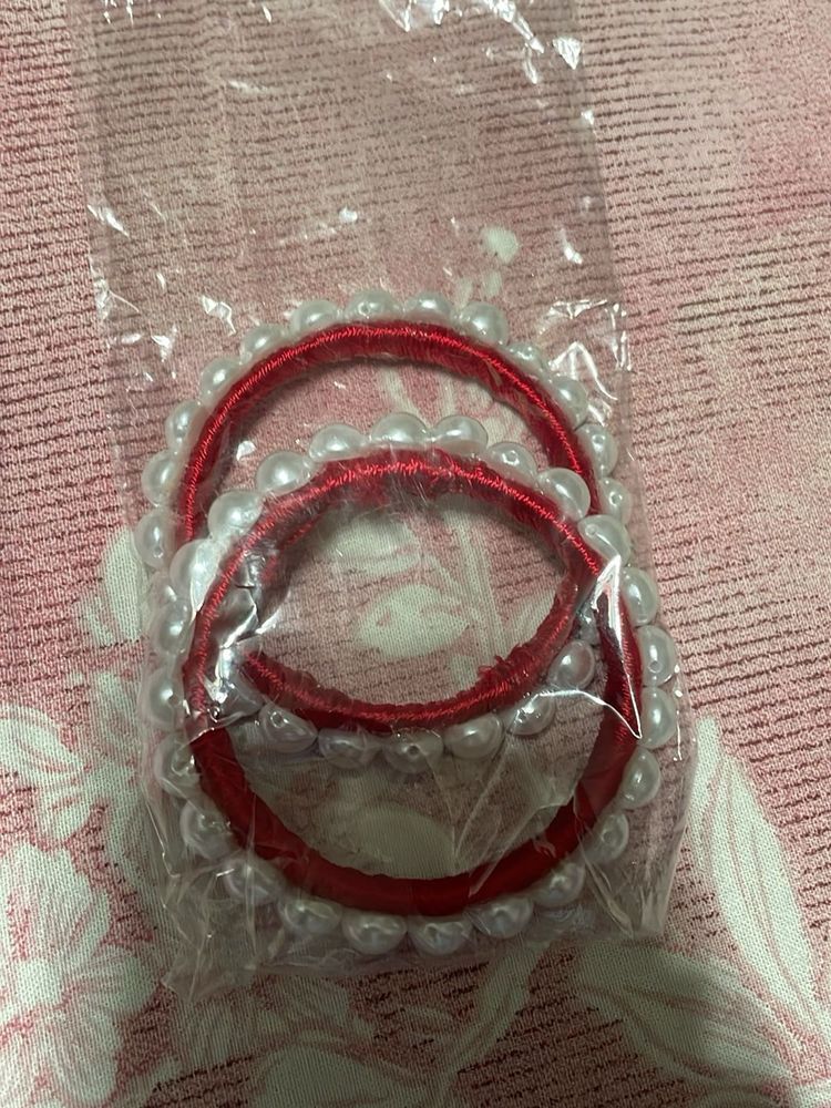 Pearl Bangles - Set of 2