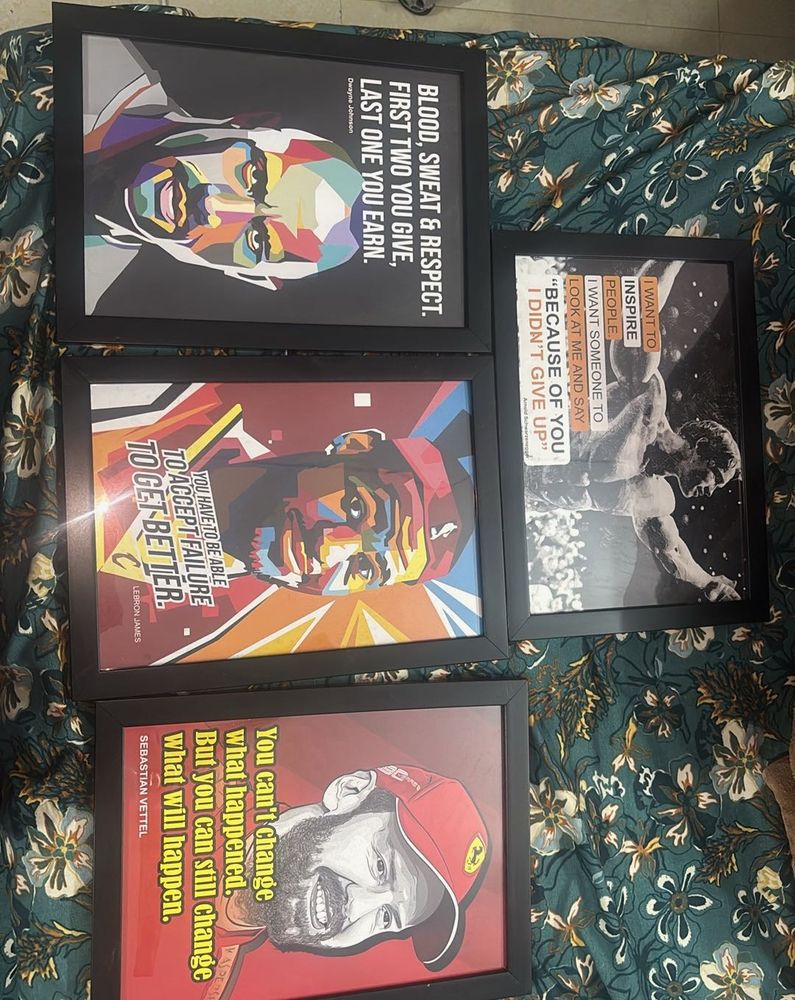 Framed Motivational Art Prints