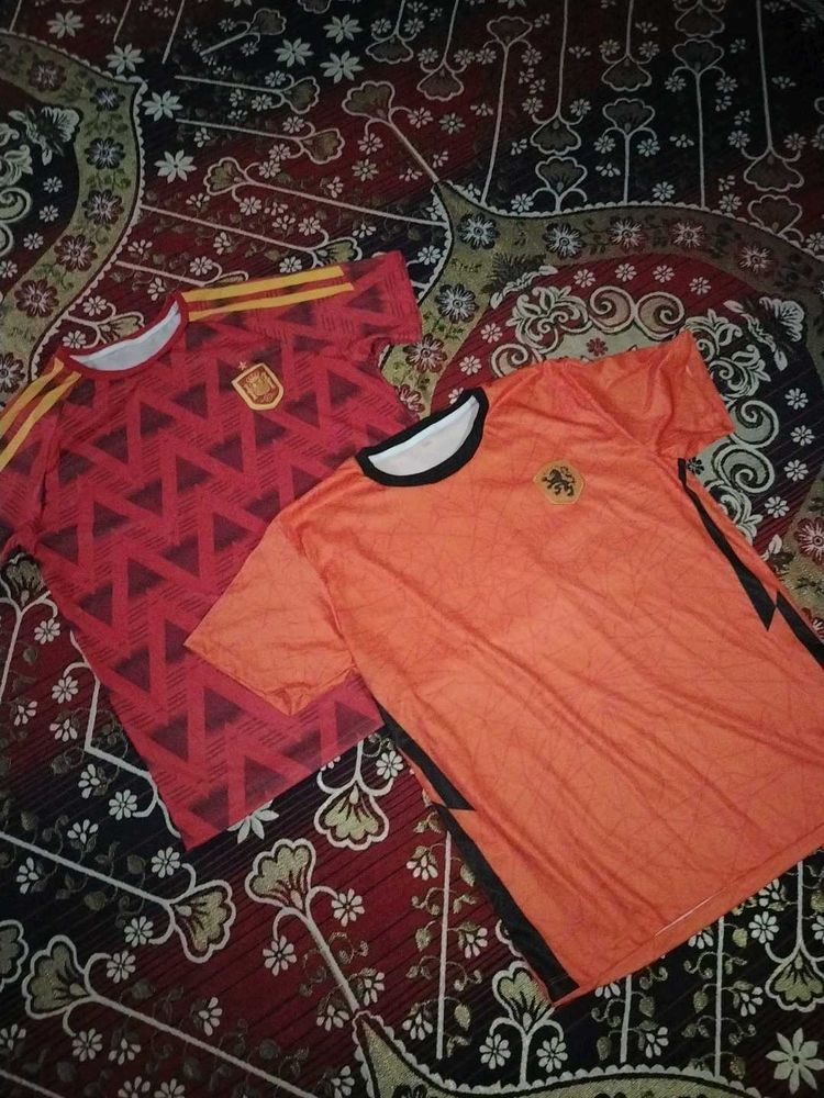 Sports Jerseys - Spain &amp; Netherlands