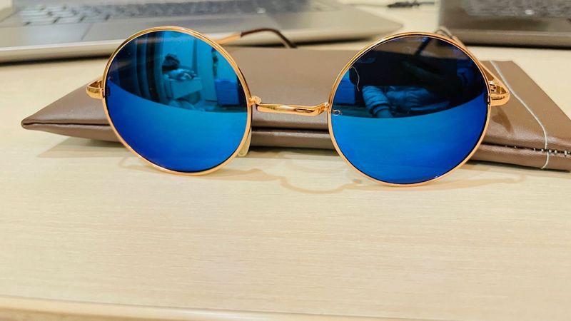 Women Blue Sunglasses