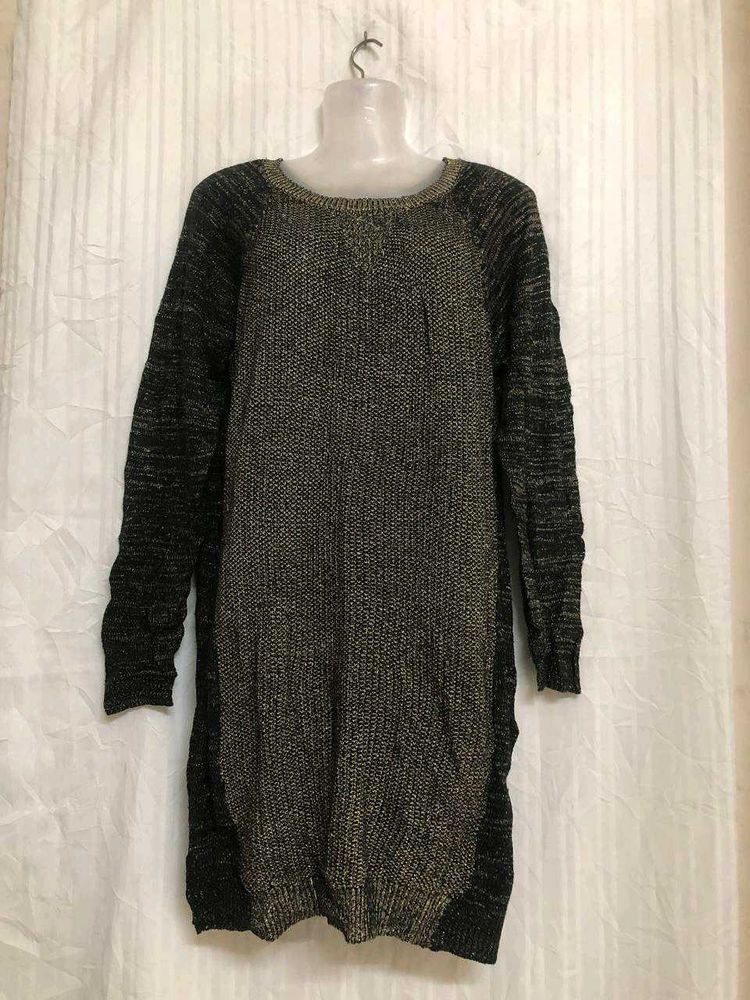 Rivers Black Long Sleeve Mini Dress