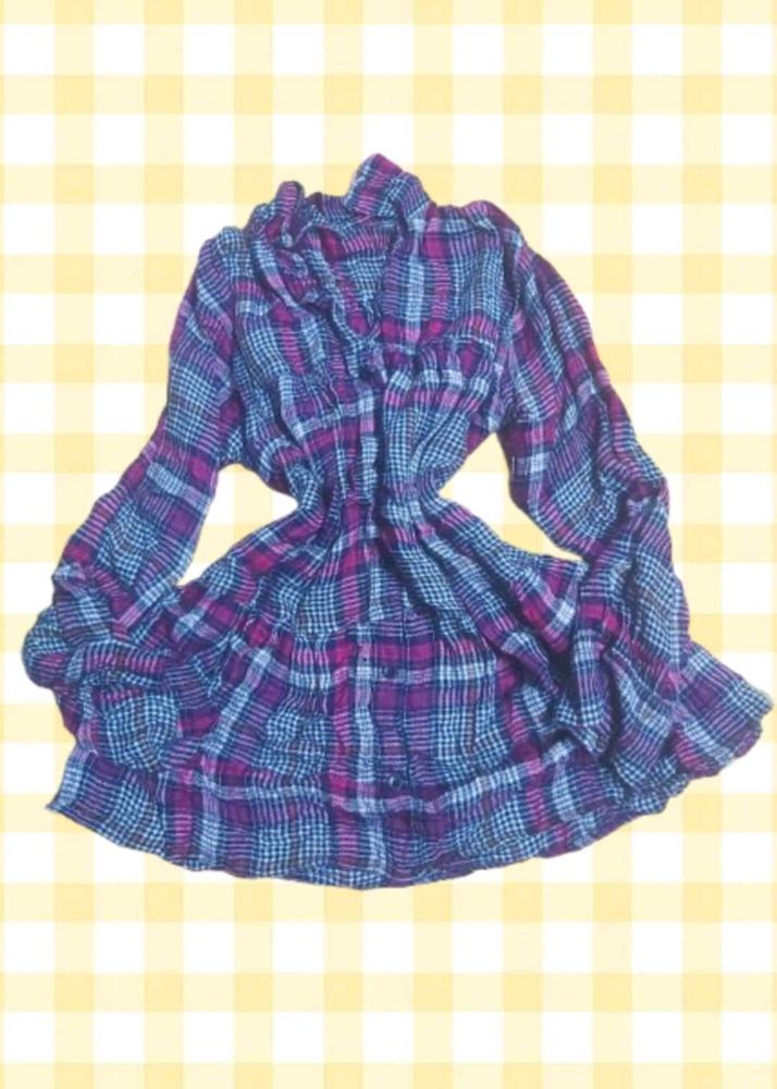 Plaid Button Down