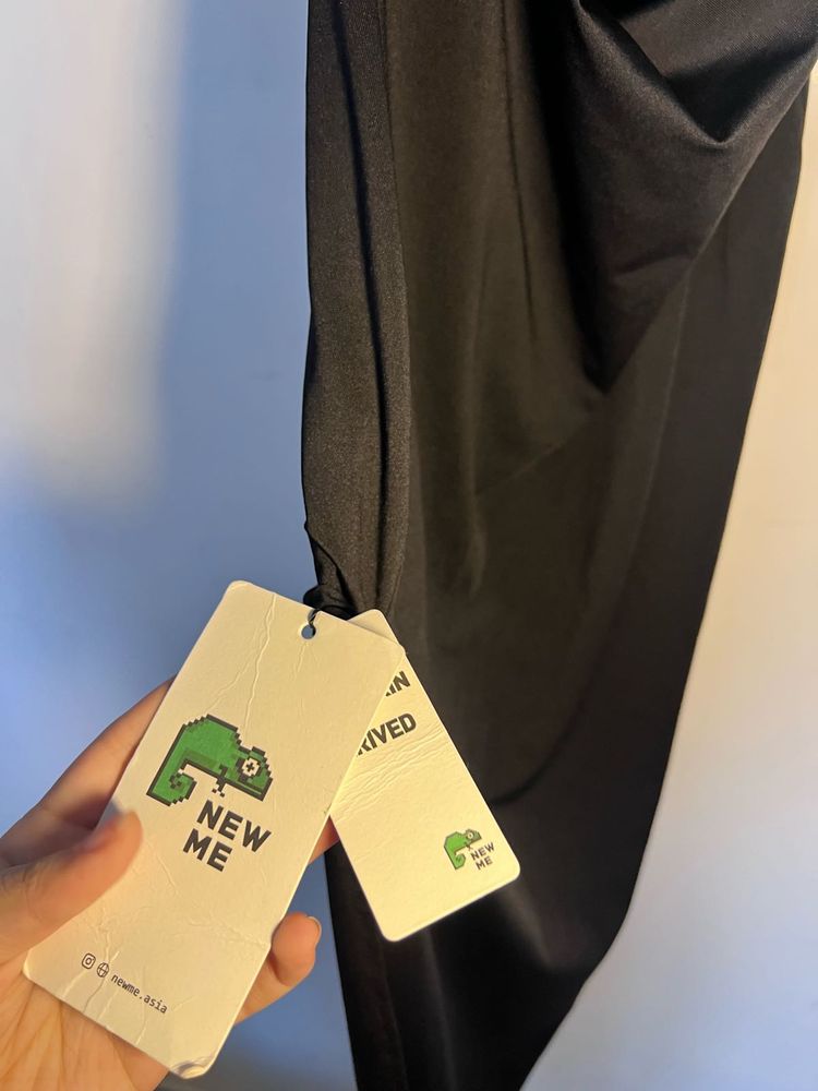 Backless Sleek Black Dress