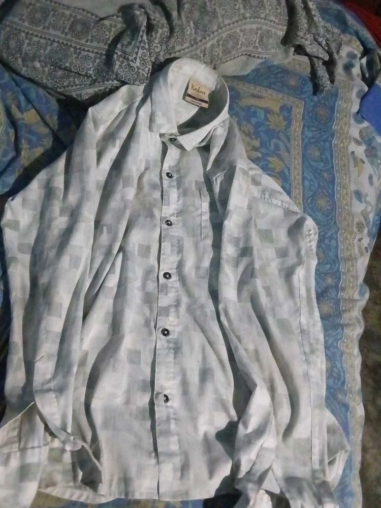 Men&#39;s Checked Casual Shirt