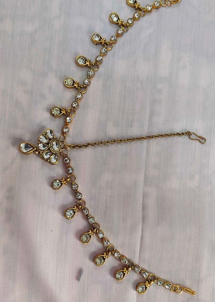 Elegant Crystal Bridal MAANGTIKA
