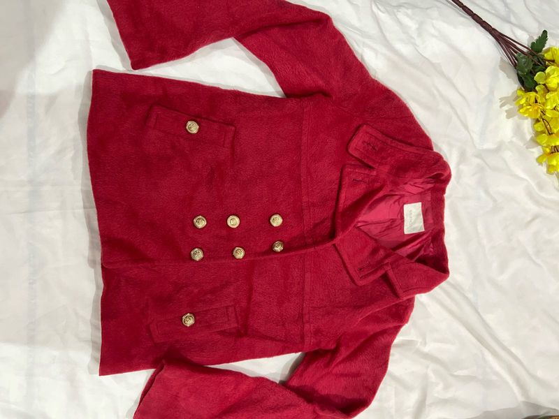 Red Woollen Jacket