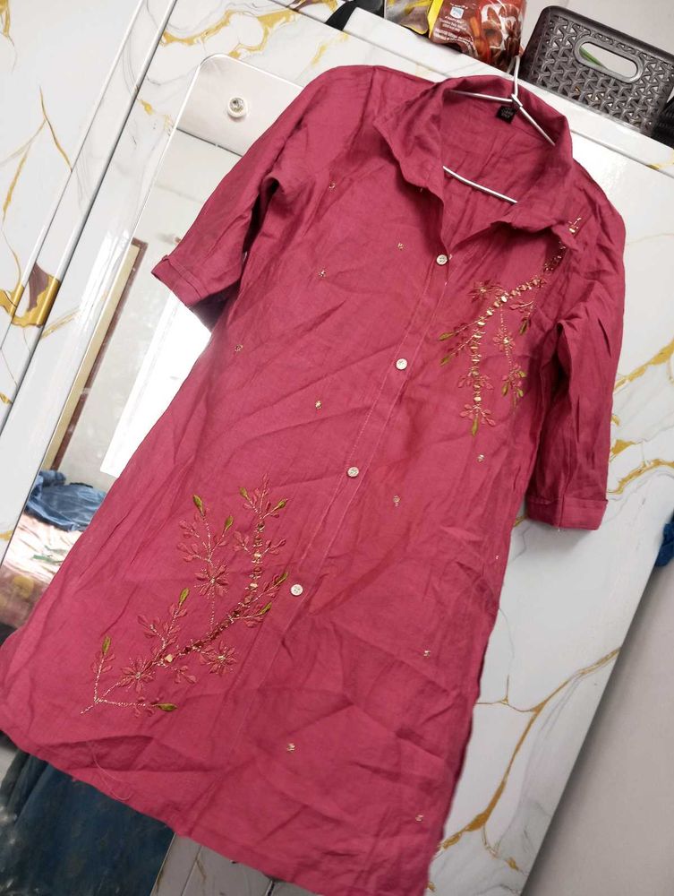 Embroidered Corde set