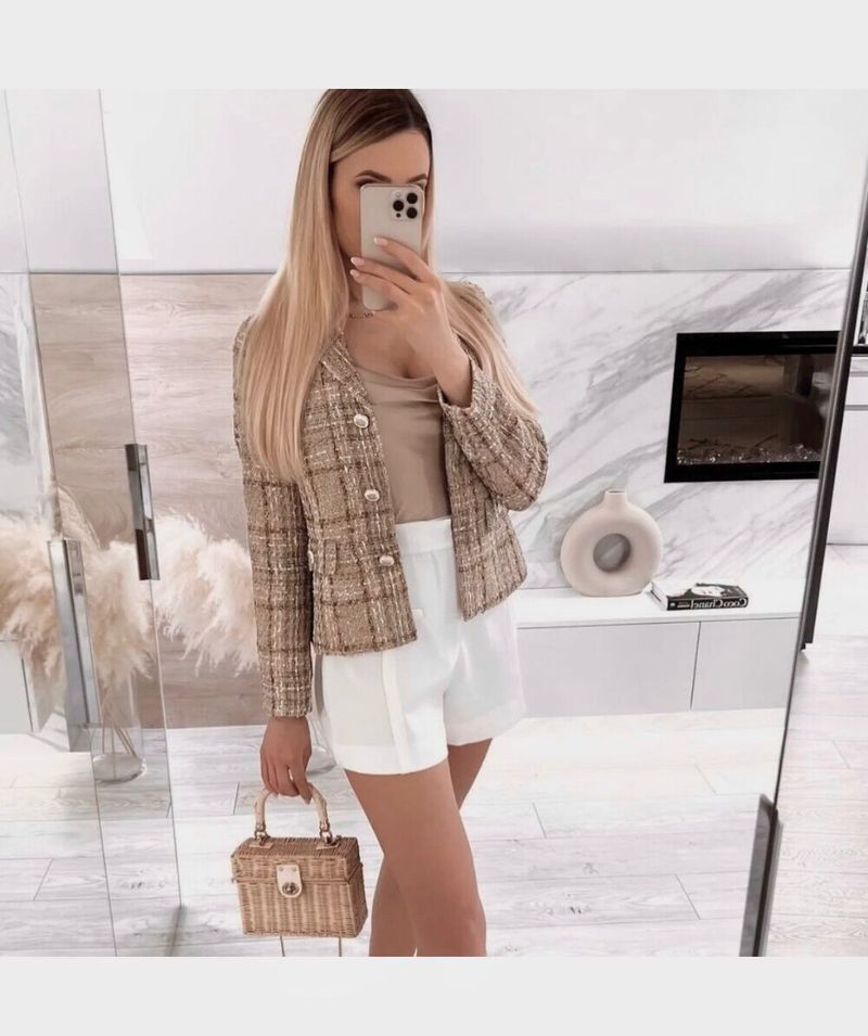Zara Tweed Blazer