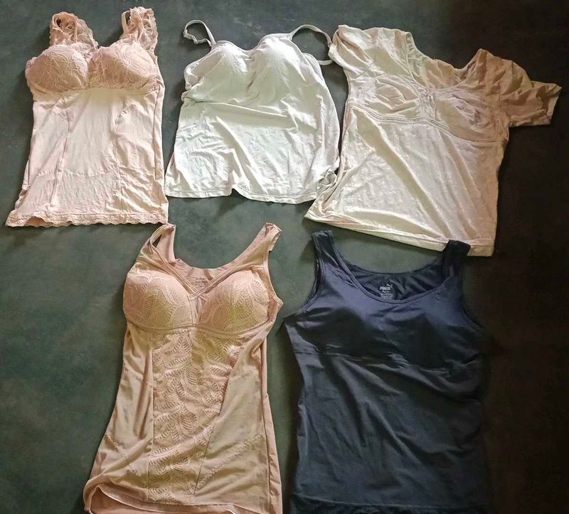 Tank Tops &amp; Camisoles Bundle of 5