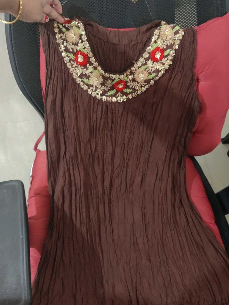 Short A Line Kurta