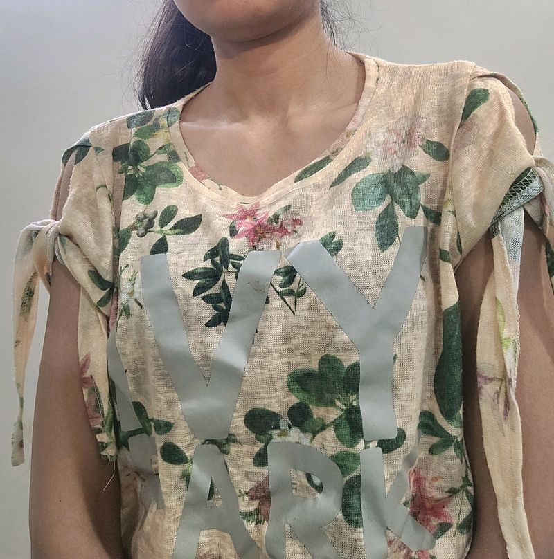 Floral Crop Top