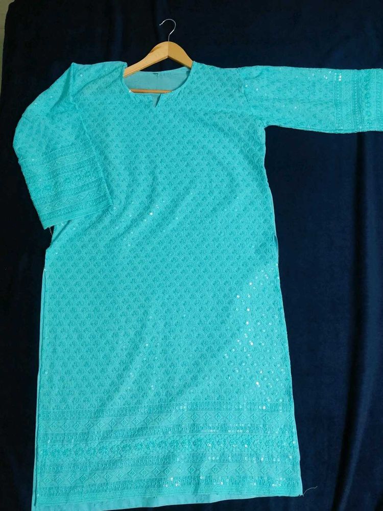 Beautiful Blue Kurta