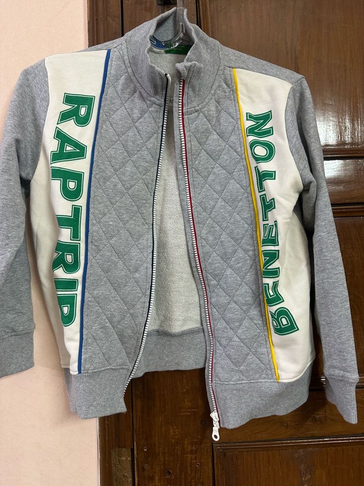 Benetton Kids Gray Jacket