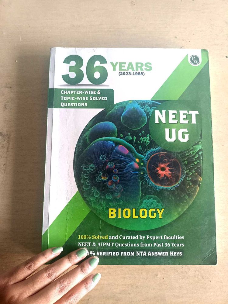NEET UG Biology - 36 Years