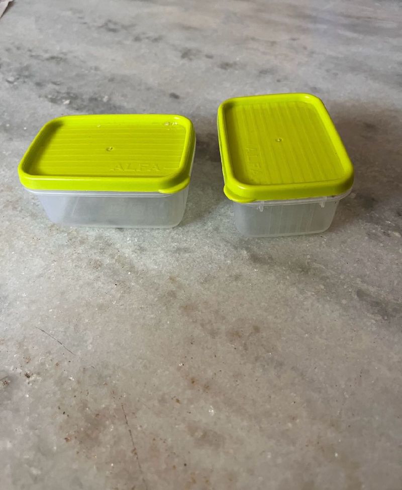 Set Of 2 100 Ml Airtight Containers