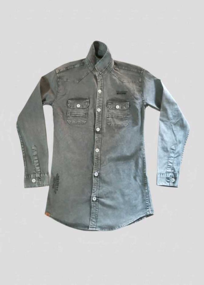Vintage Wash Denim Shirt