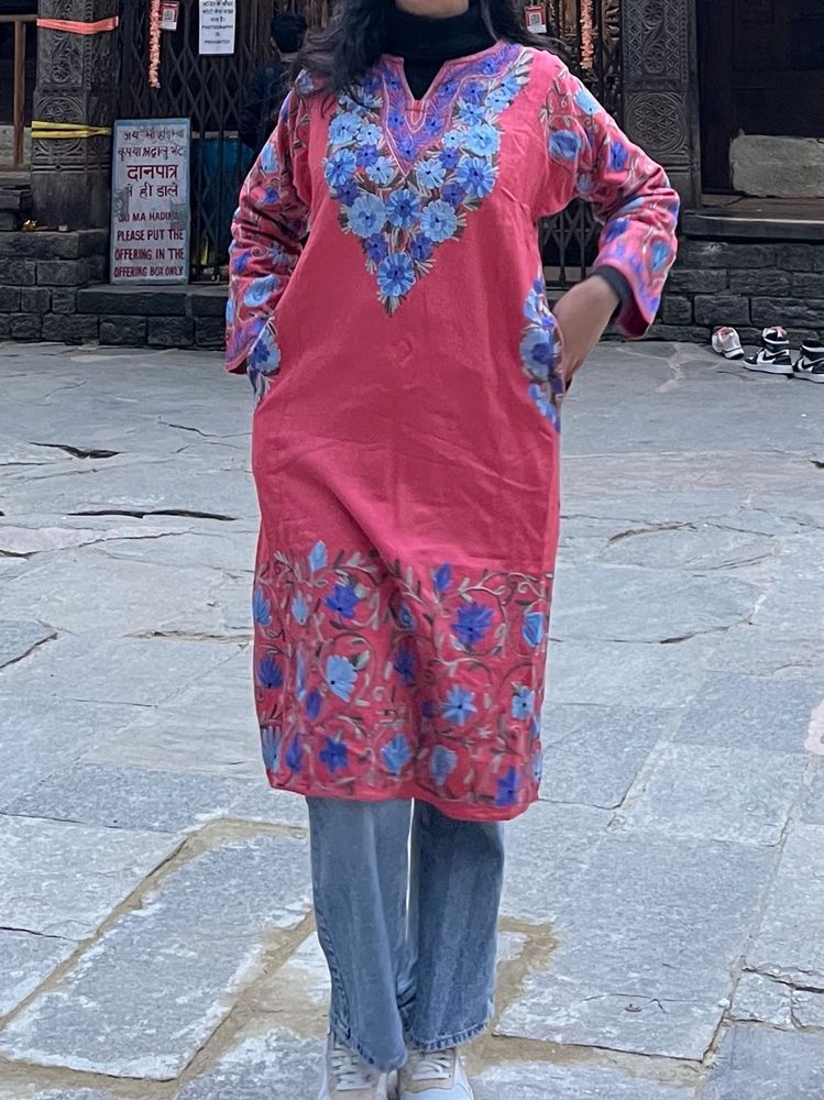 Embroidered Kashmiri Kurta