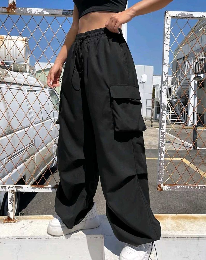 Black Cargo Pants