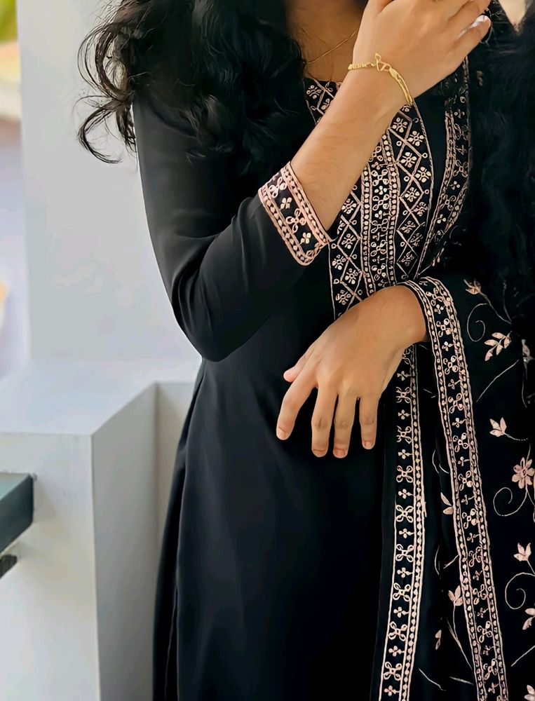 Grey Kurta Set
