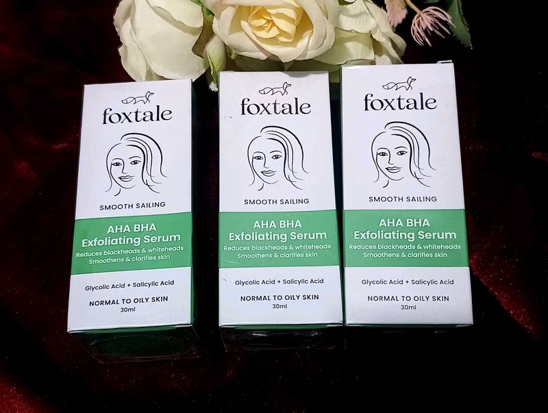 Foxtale AHA BHA Exfoliating Serum 339/-