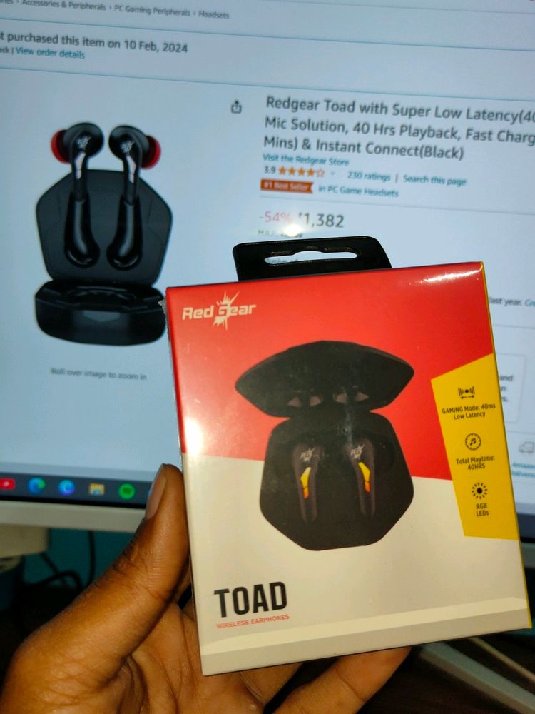 Redgear Toad
