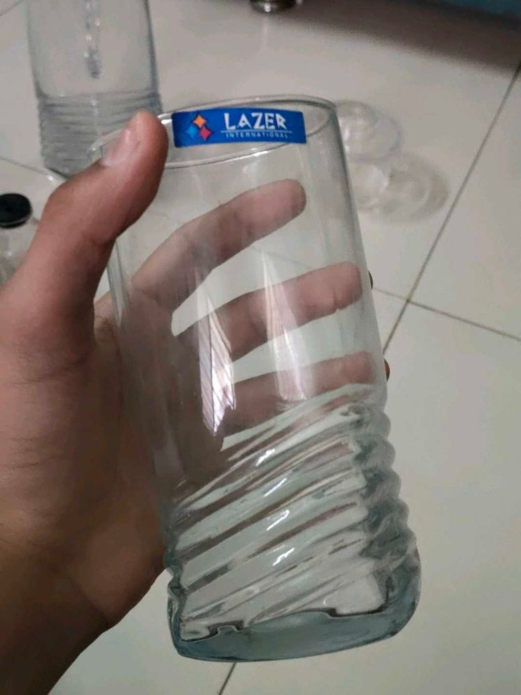 Lazer International Drinking Glass