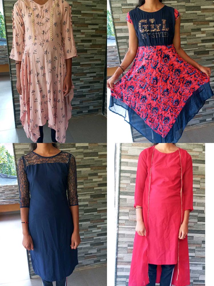 Stylish Kurtas - Mixed Lot