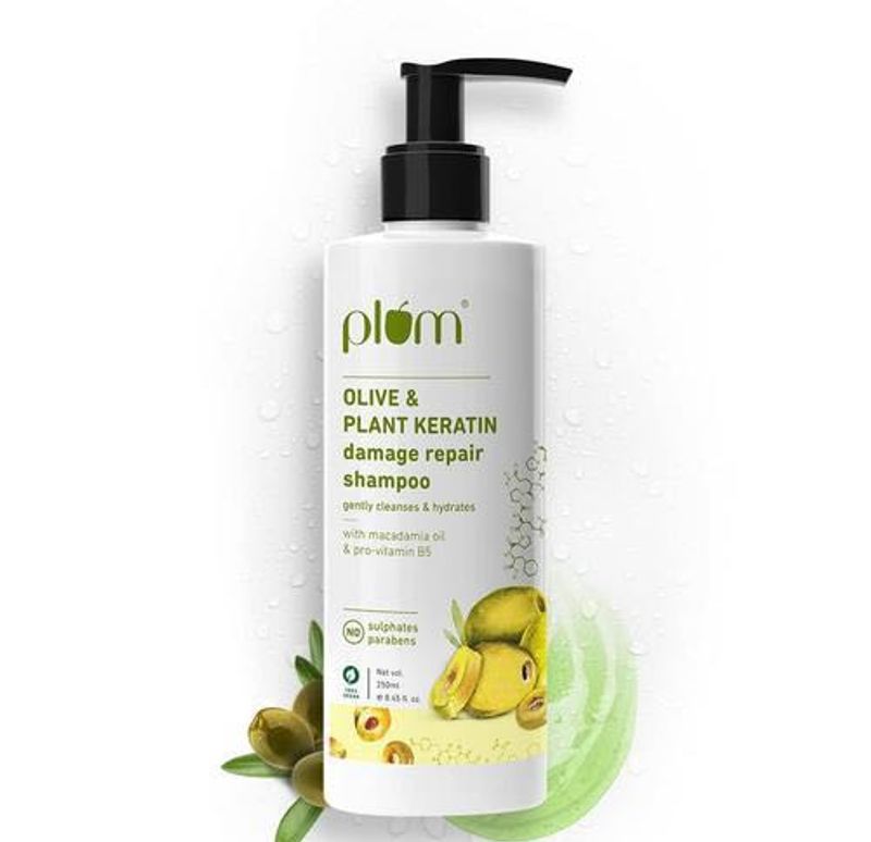 Plum Olive &amp; Plant Keratin Shampoo
