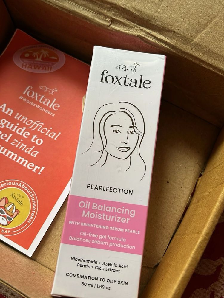 Foxtale Oil Balancing Moisturizer