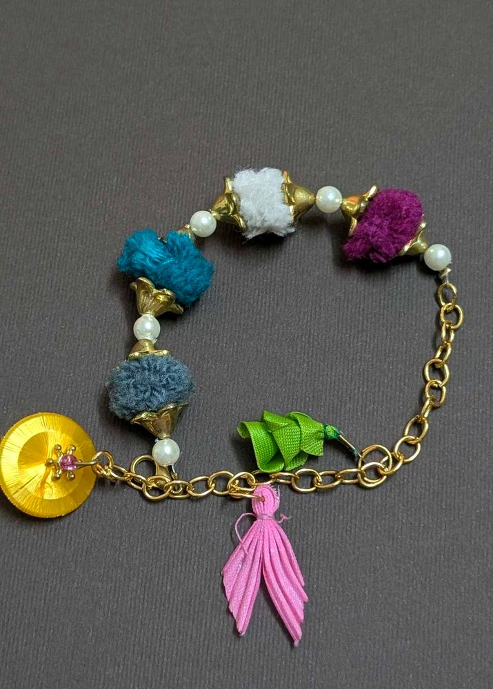 Multi Colored Charm Bracelet