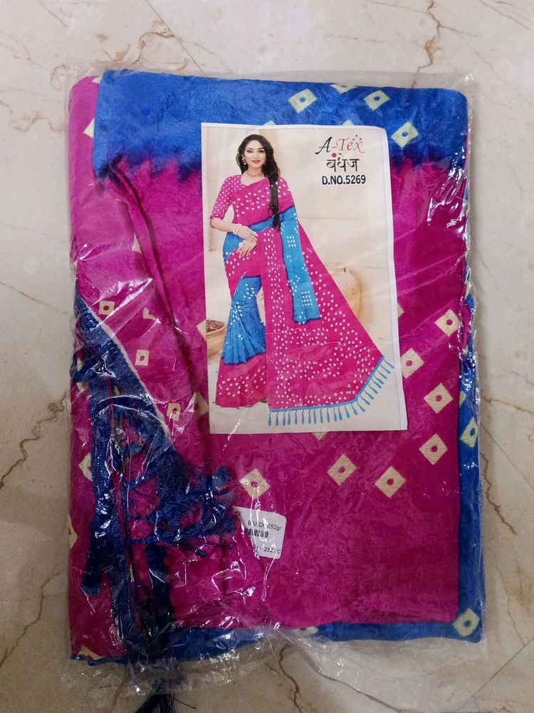 Bandni Design Saree