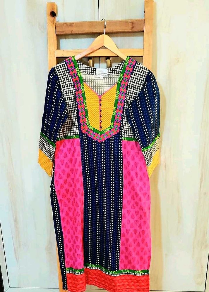 Stylish Printed Kurta size-34-36