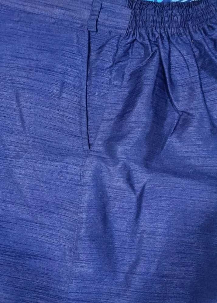 Festive Navy Blue Pajama